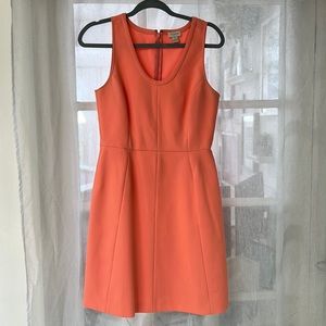 JCrew Salmon Shift dress, size 2